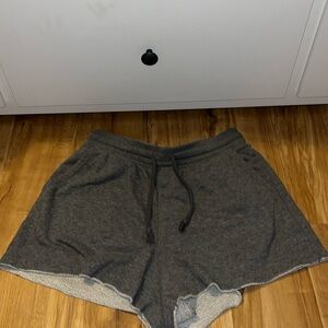 Heather Gray Sleep Shorts